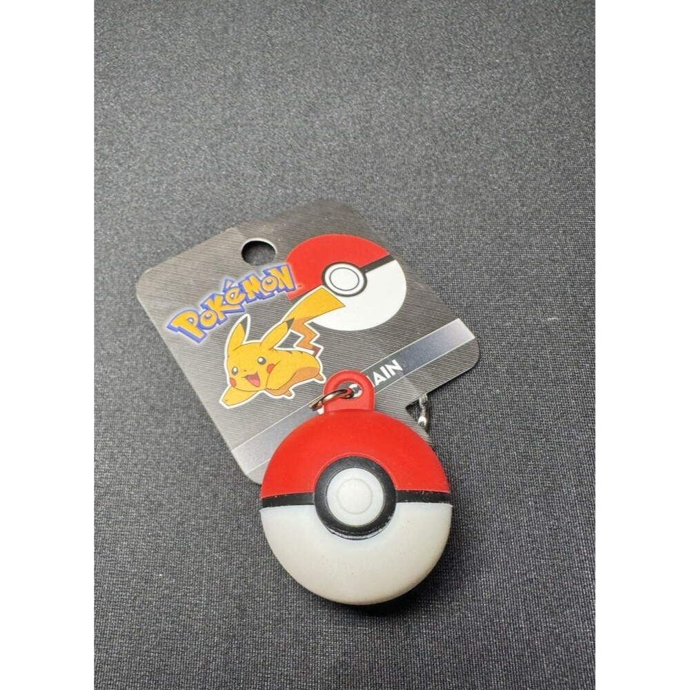 2016 Pokemon X Loungefly Poke Ball Keychain Rubber 1.5" Sphere